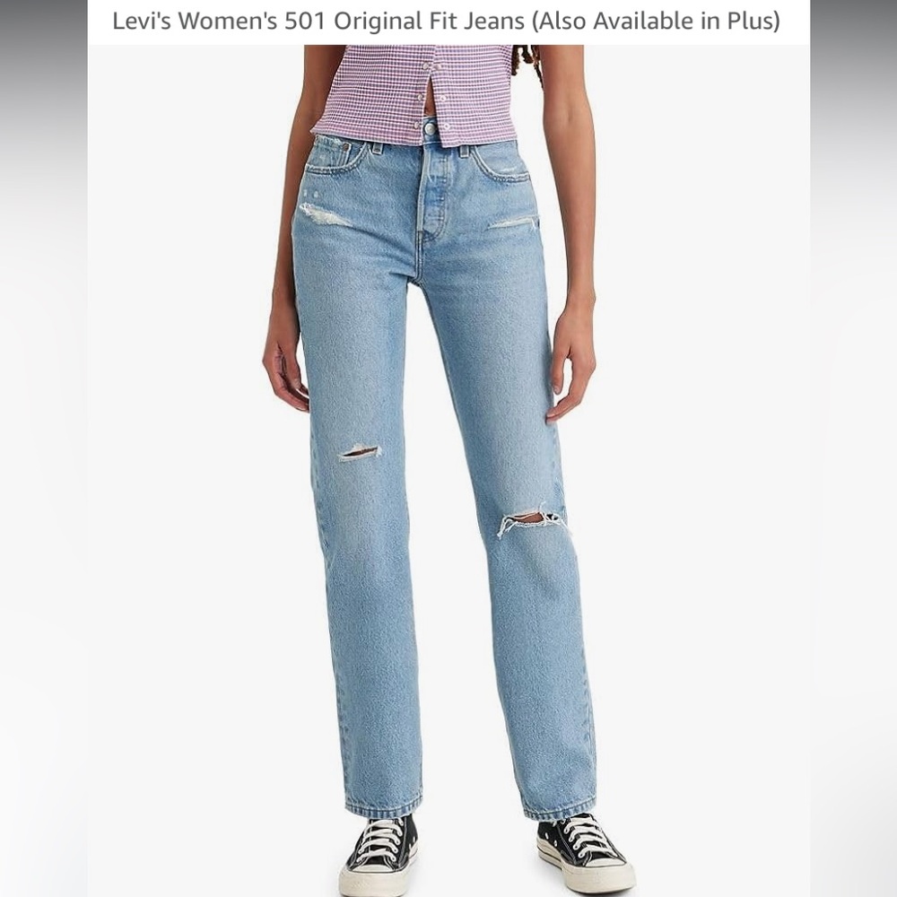 Levis 501 Blue Women's Jeans